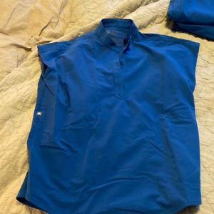 Figs winning blue rafaela top xs